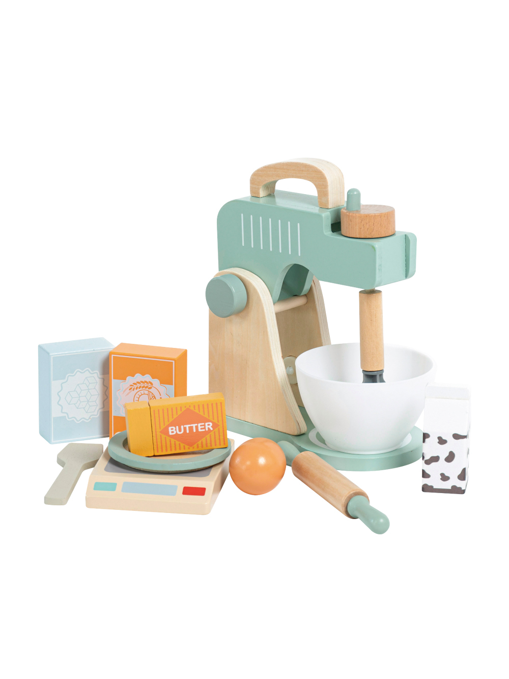 寶貝小廚師-質感木製扮家家酒 甜點烘焙師組