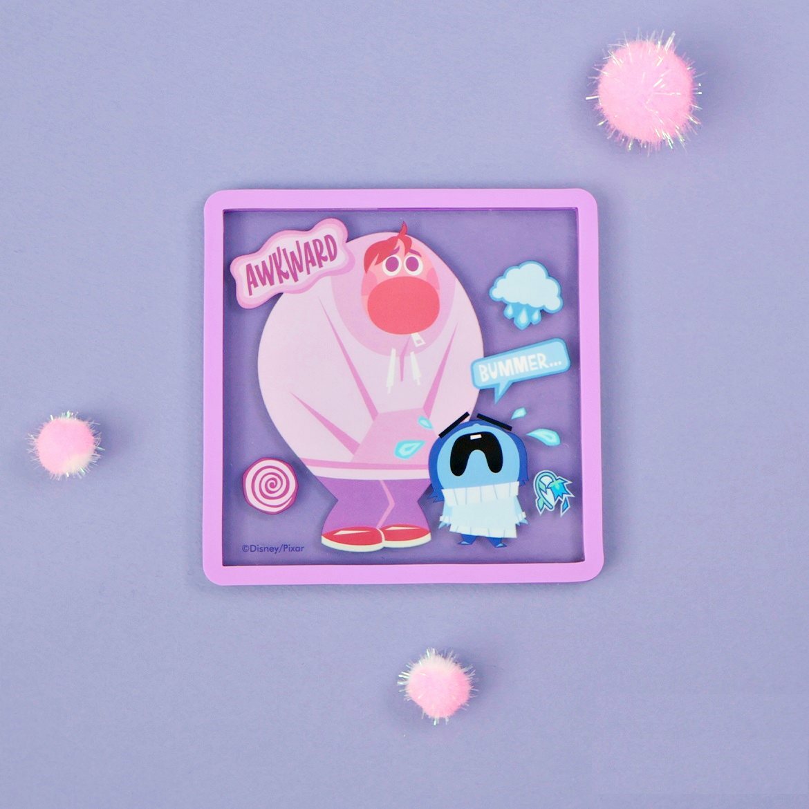 迪士尼 玩轉腦朋友2  杯墊