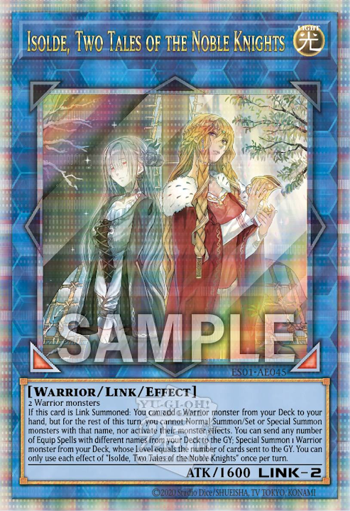 ES01-AE045 (UR/UTR)Isolde, Two Tales of the Noble Knights(聖騎士的追想 伊索德)
