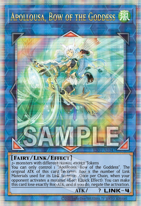 ES01-AE047 (UR/SER/QCSER)Apollousa, Bow of the Goddess(召命的神弓 阿波羅薩)