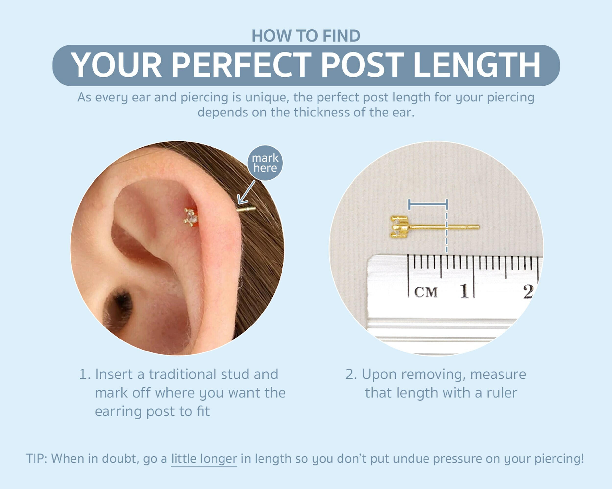 薰衣草紫閃石平頭耳門/耳珠/耳骨釘 [G23 Titanium]