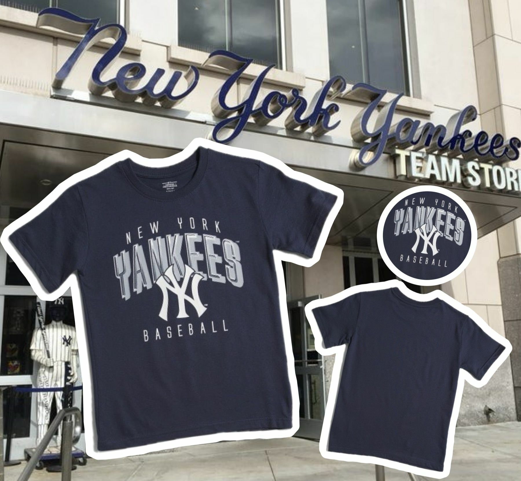 【現貨】NEW YORK YANKEES F071506 大童短袖