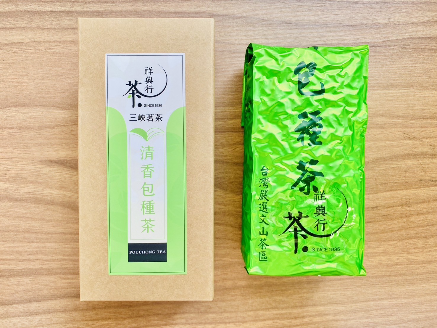 三峽茗茶祥興行｜清香包種茶【150g/盒】