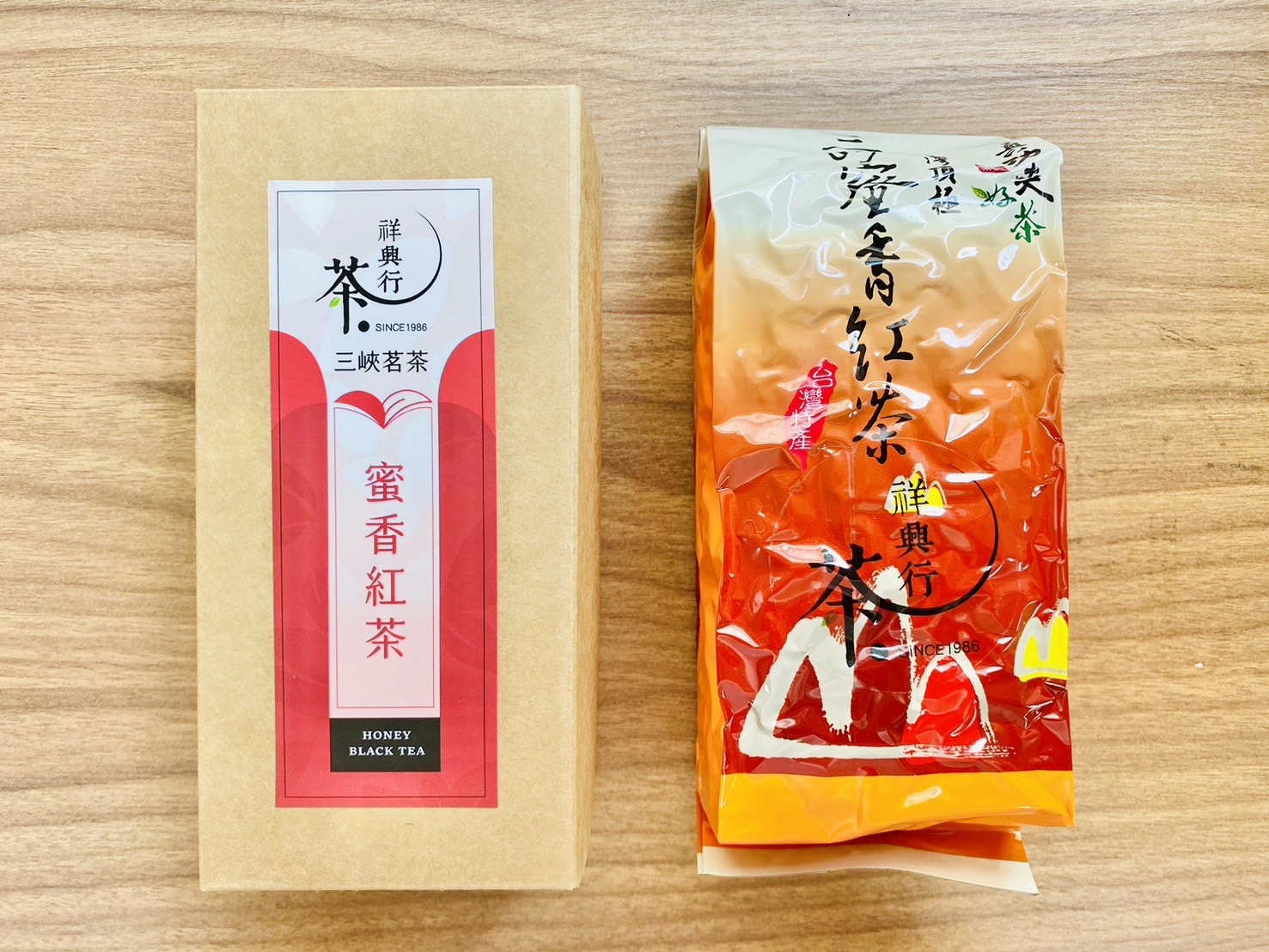 三峽茗茶祥興行｜蜜香紅茶【150g/盒】