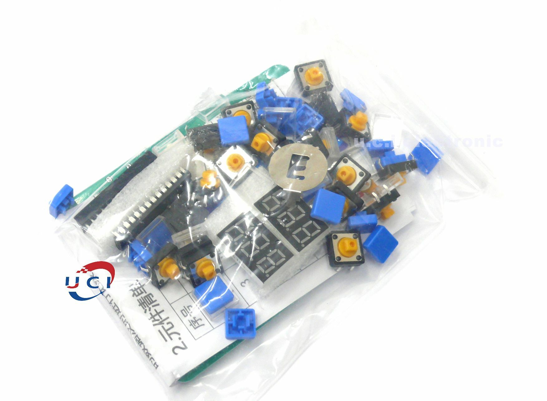 【UCI電子】(二G-2) DIY材料包 計算器套件 計算機套件 教學實訓實驗電子DIY焊接練習散件 散件出貨