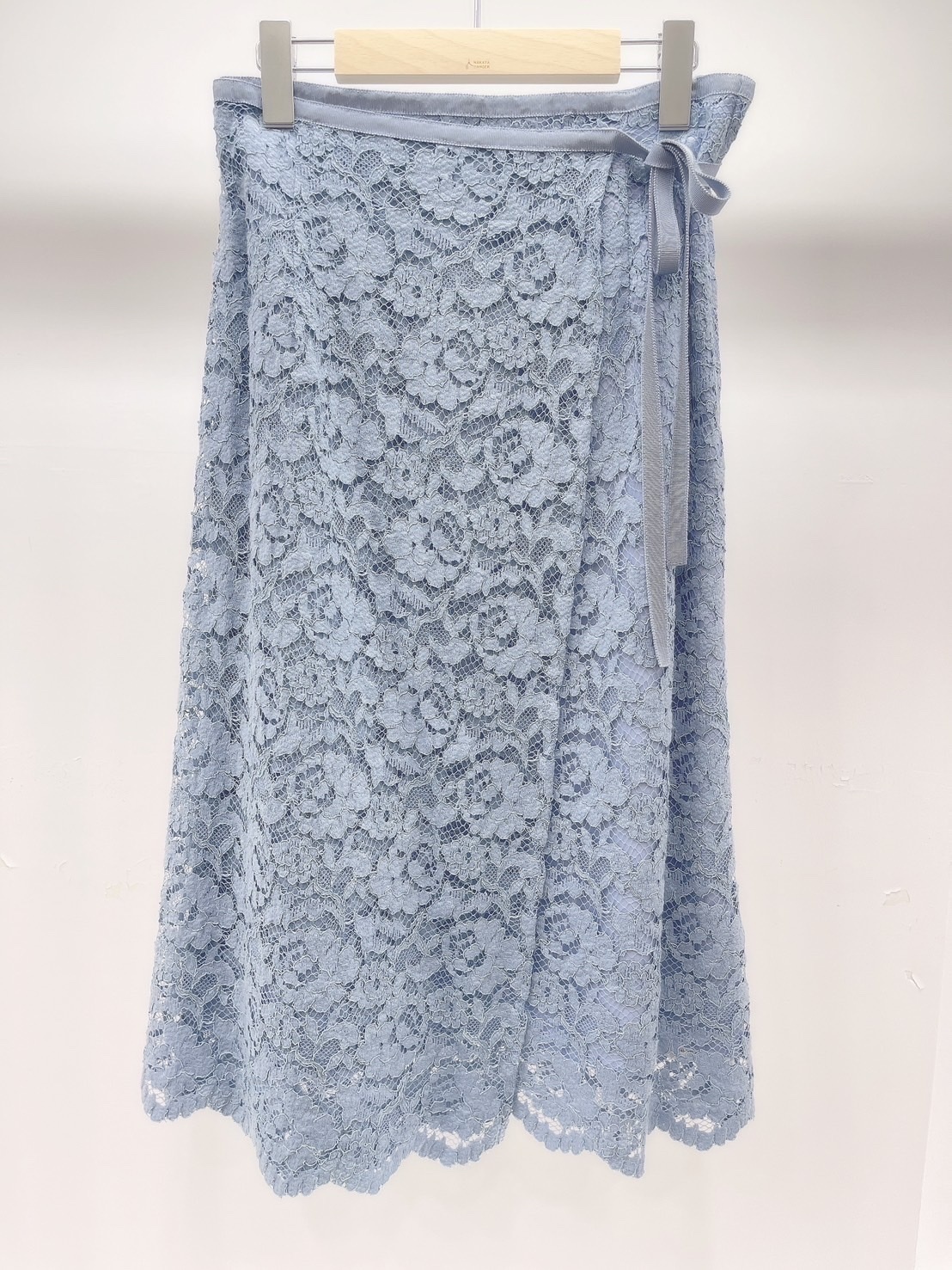 藍lace裙