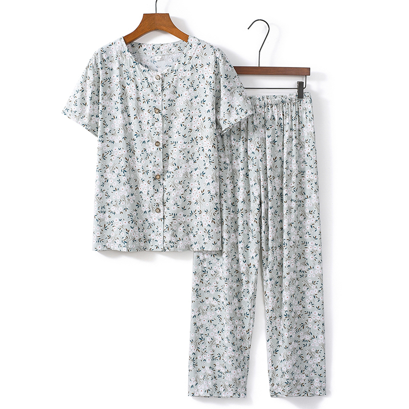 熱推老年人短袖套裝( XL-4XL碼 17號色）【下單後請聯絡客服確認發貨尺碼】