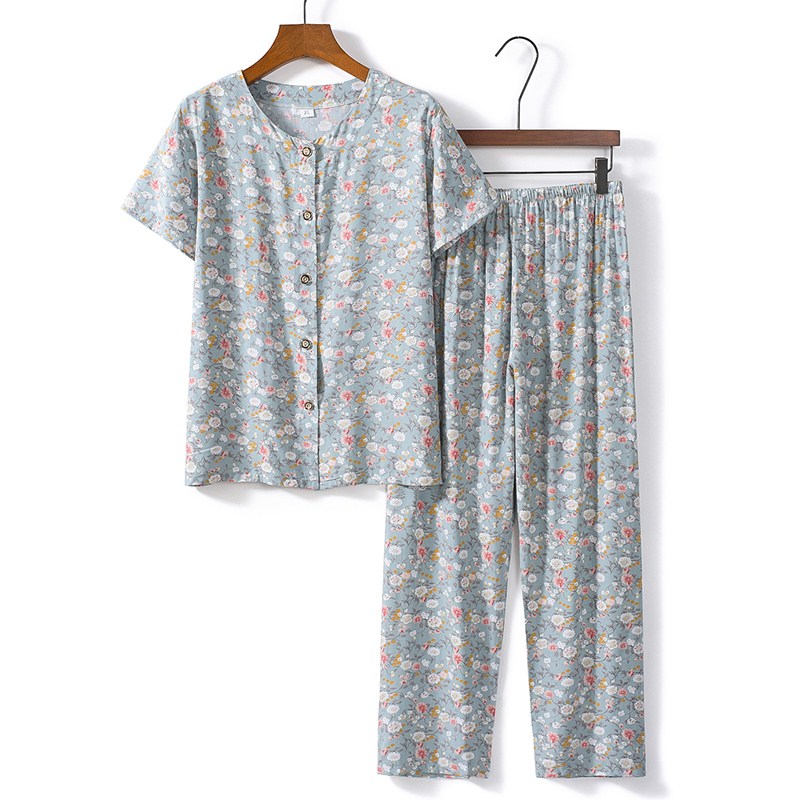 熱推老年人短袖套裝( XL-4XL碼 20號色）【下單後請聯絡客服確認發貨尺碼】