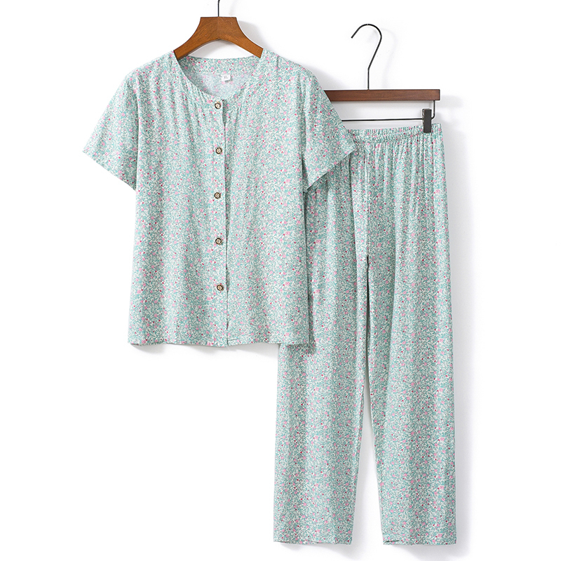 熱推老年人短袖套裝( XL-4XL碼 21號色）【下單後請聯絡客服確認發貨尺碼】