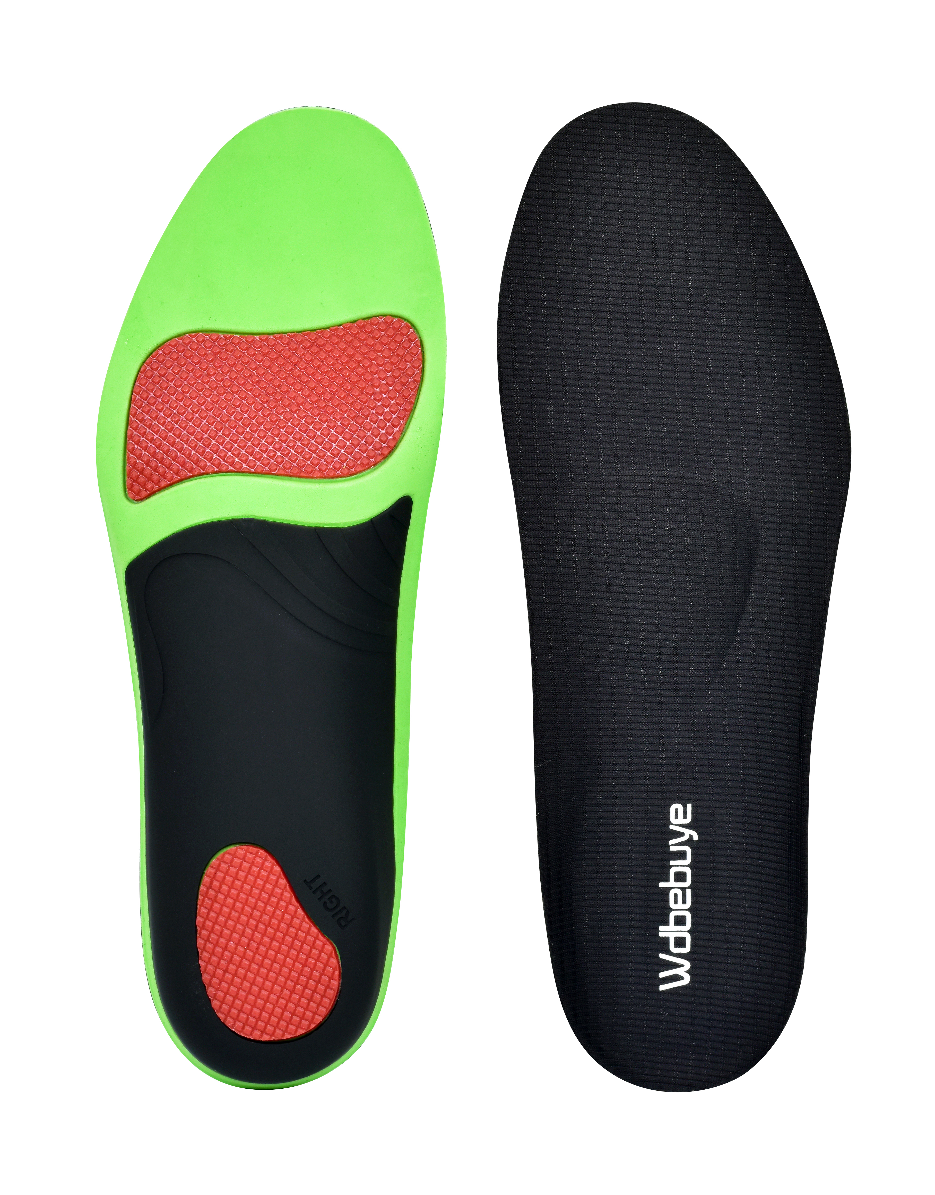 【WDBEBUYE】竹炭減震鞋墊(足弓加強)(多規格)