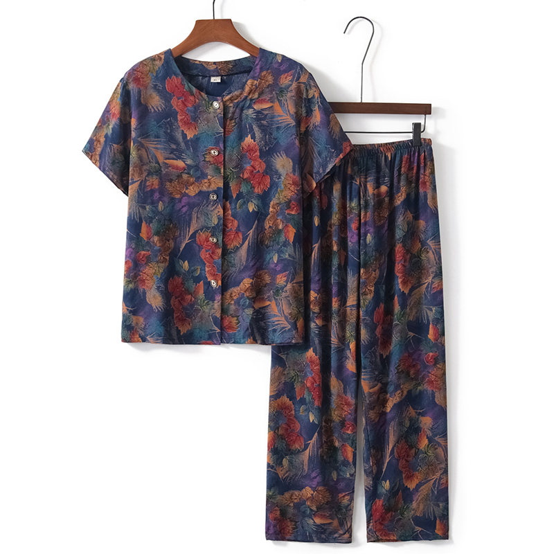 熱推老年人短袖套裝( XL-4XL碼 6號色）【下單後請聯絡客服確認發貨尺碼】