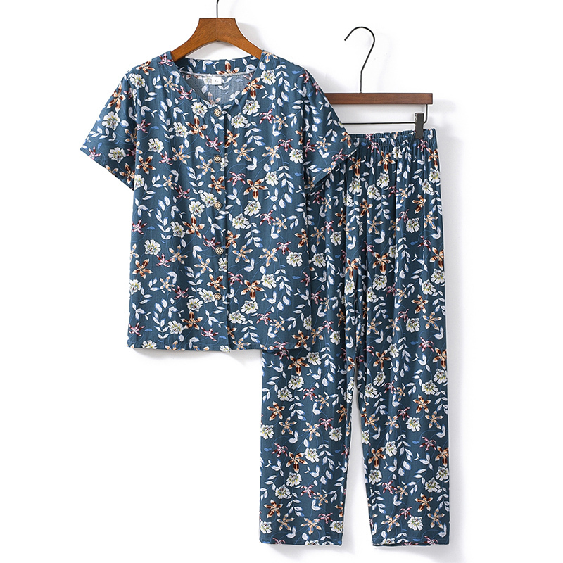 熱推老年人短袖套裝( XL-4XL碼 13號色）【下單後請聯絡客服確認發貨尺碼】