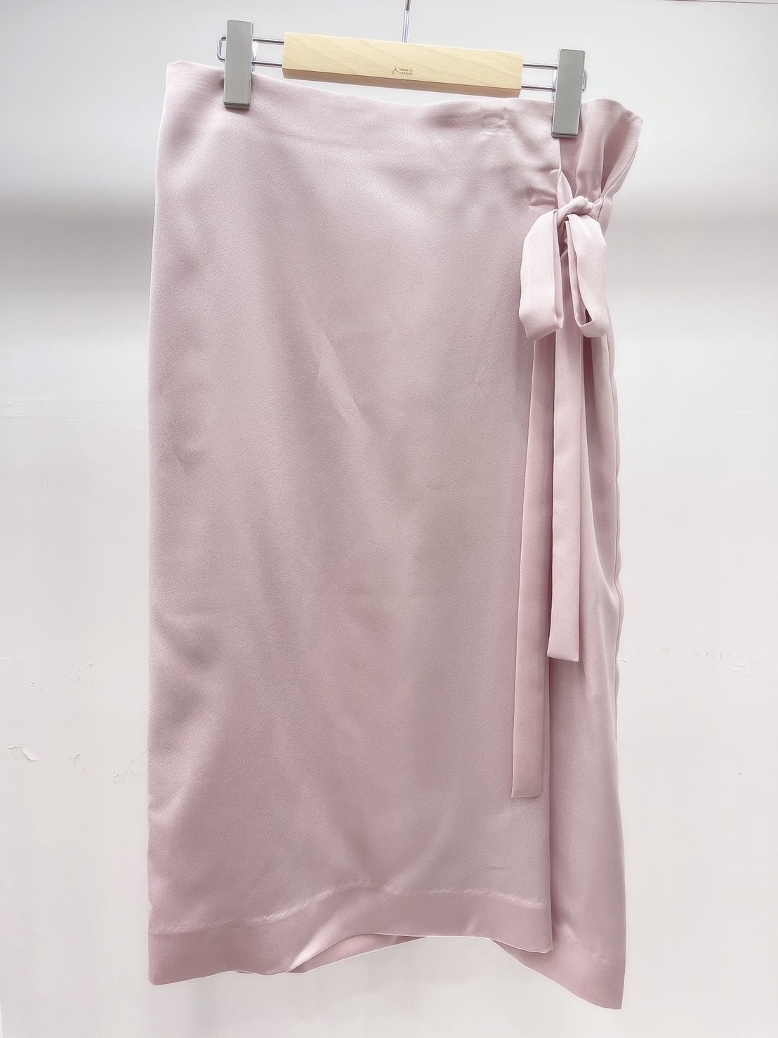 側綁蝴蝶結A字裙