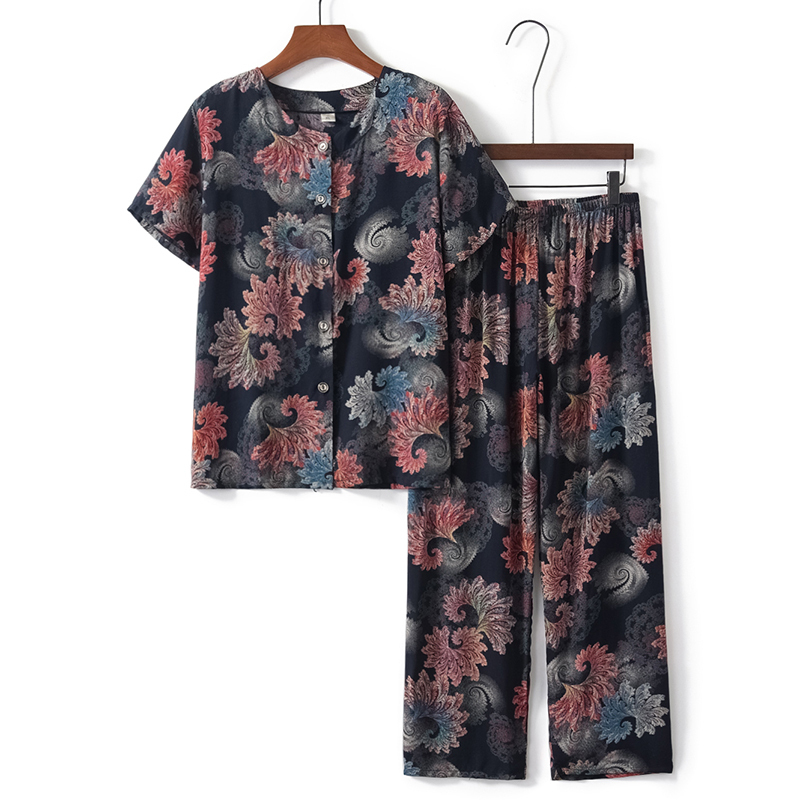 熱推老年人短袖套裝( XL-4XL碼 14號色）【下單後請聯絡客服確認發貨尺碼】