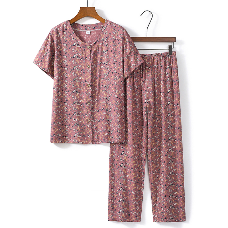 熱推老年人短袖套裝( XL-4XL碼 19號色）【下單後請聯絡客服確認發貨尺碼】