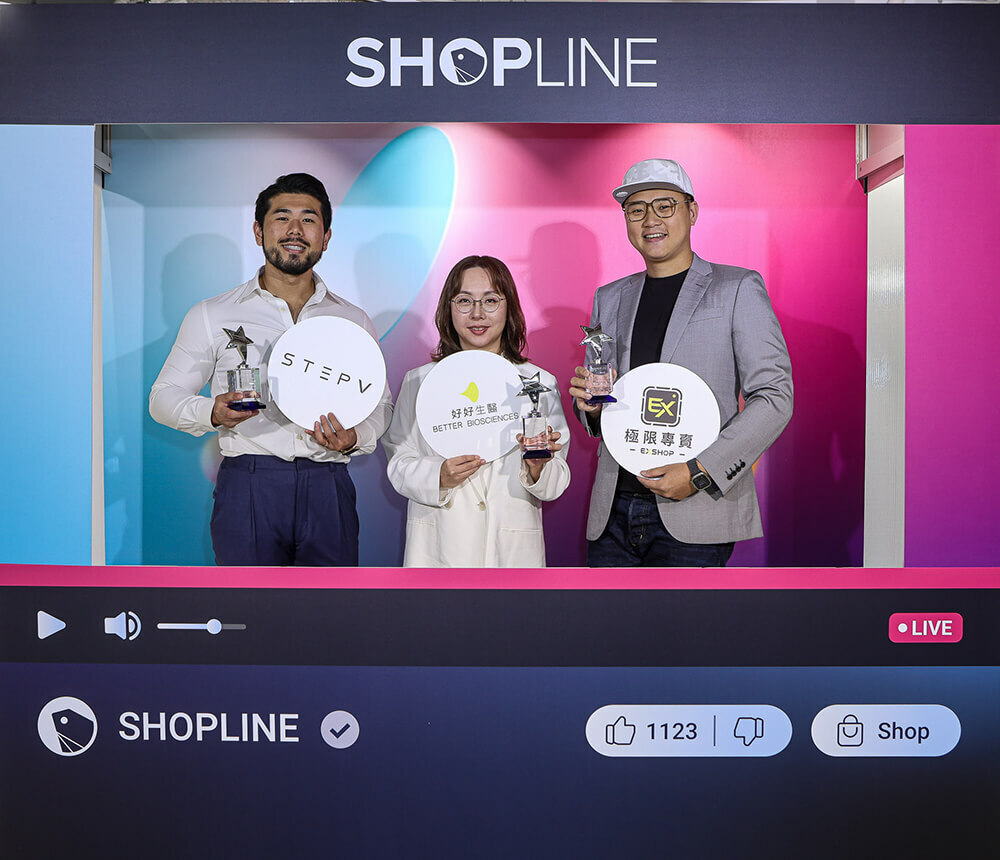 SHOPLINE 日前邀請到 9 間知名創作者和品牌商家參加 YouTube 於台灣首次舉辦的「11.11 購物節，YouTube 陪你買！ 」，透過 YouTube Shopping 直播導購帶動雙 11 營收成長