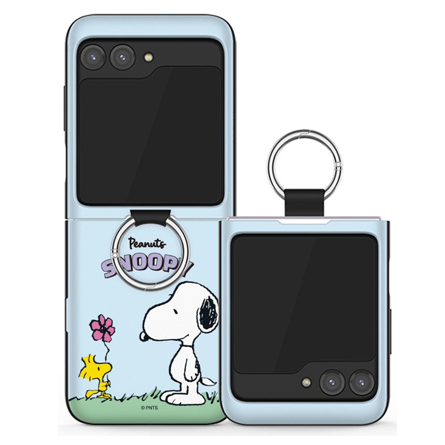 Snoopy - Door Card Case - Galaxy Flip 6 翻蓋卡槽手機保護殼 TY