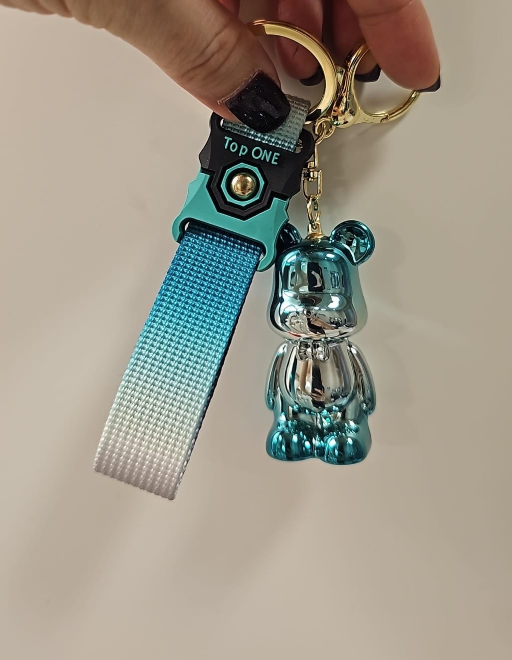 AS199 TOP ONE熊仔鎖匙扣