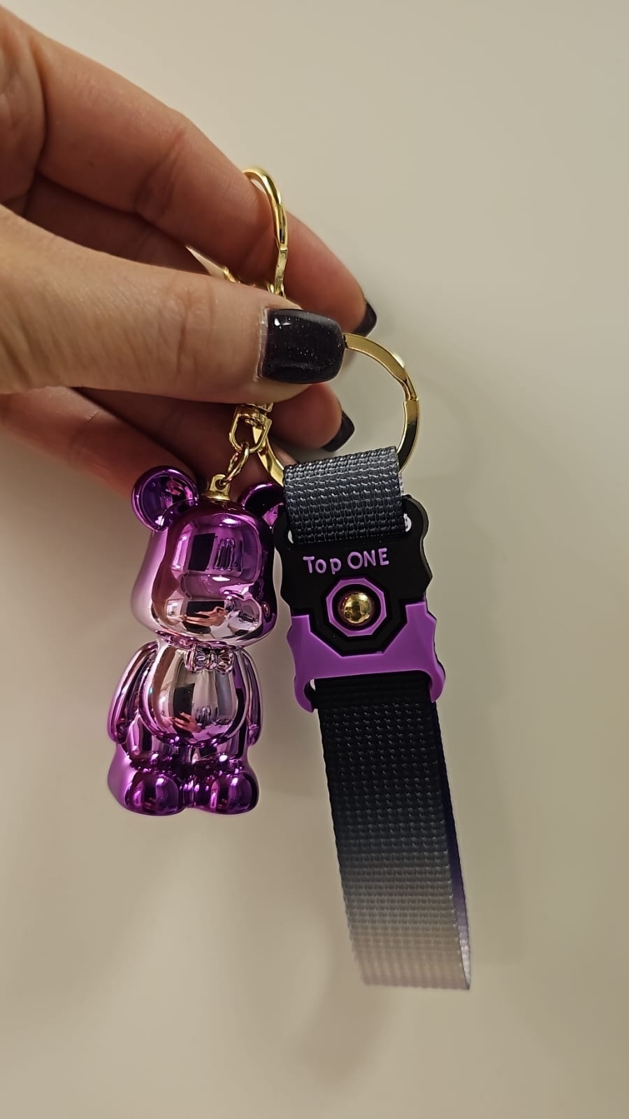 AS199 TOP ONE熊仔鎖匙扣