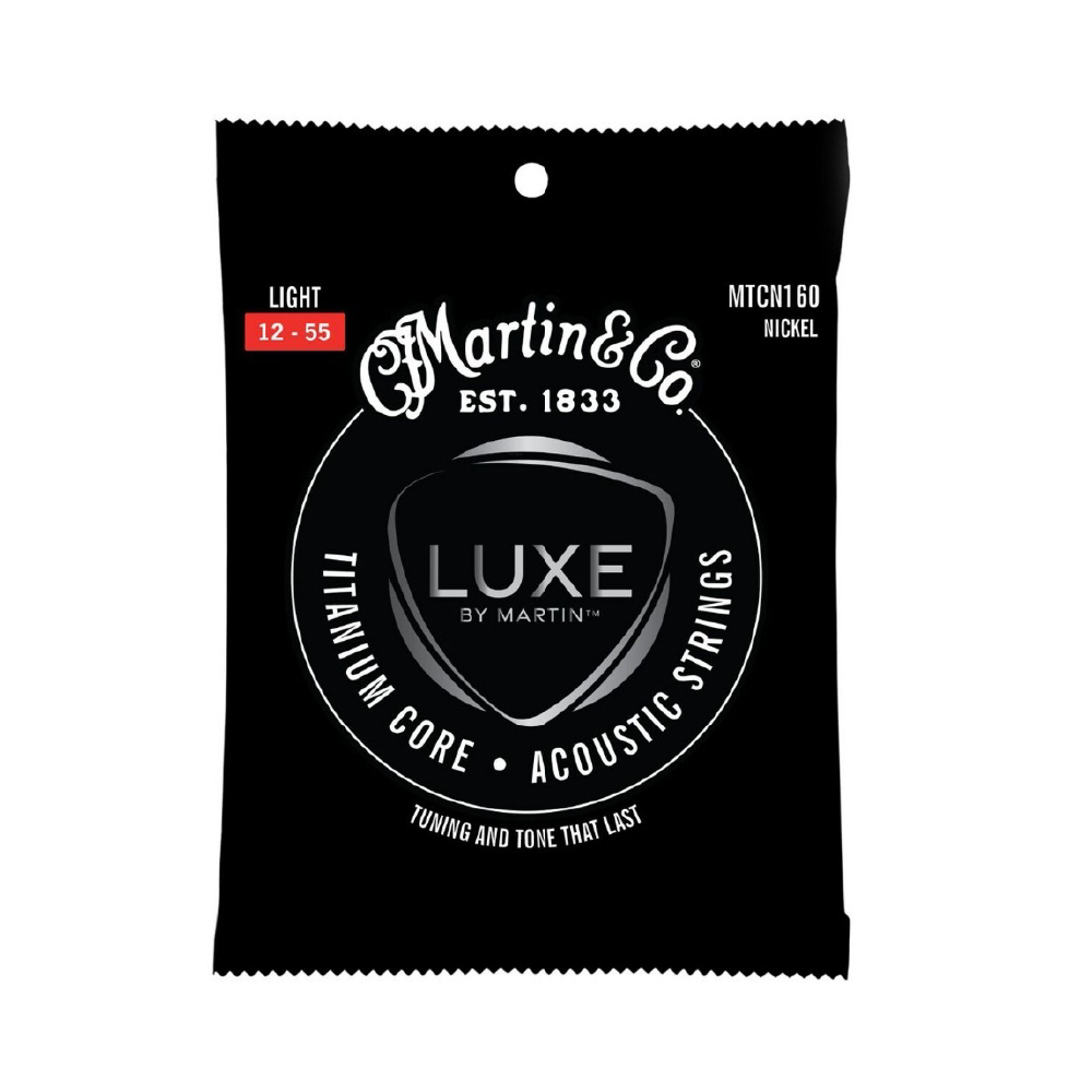 Martin Martin / Titanium Core MTCN160 鈦金屬芯頂級民謠吉他弦 — 三峽吉他 / Bass