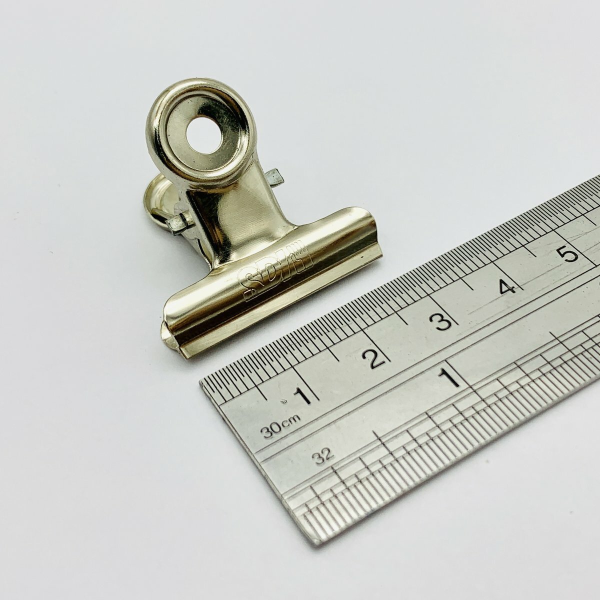 SDI - 台灣手牌 圓型1-1/4寸銀鋼夾 (6個裝) #0204