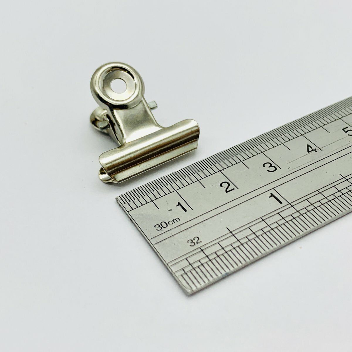 SDI - 台灣手牌 圓型7/8寸銀鋼夾 (12個裝) #0205