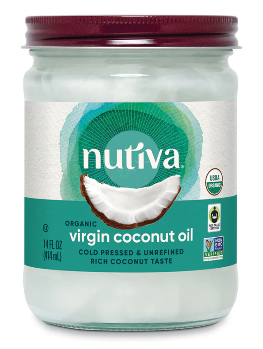 Nutiva organic virgin coconut oil (best before 2027/7/31)