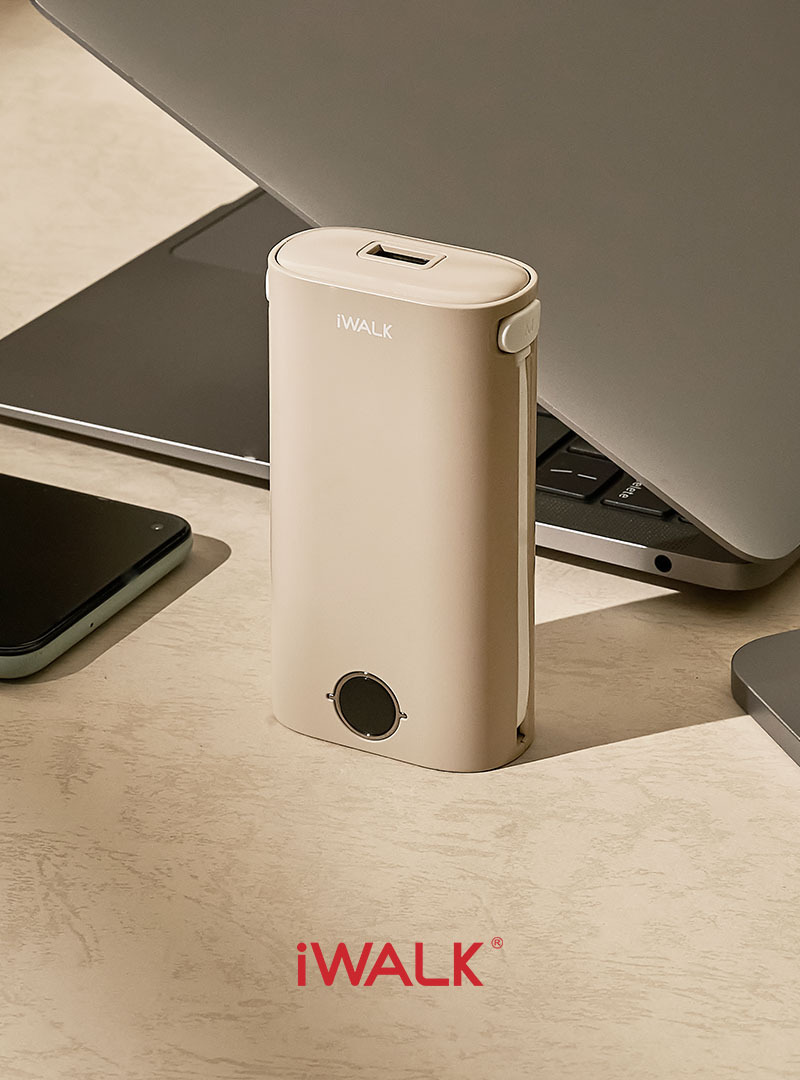 iWALK 小魷魚 免帶線PD快充行動電源（18W / 9000mAh）