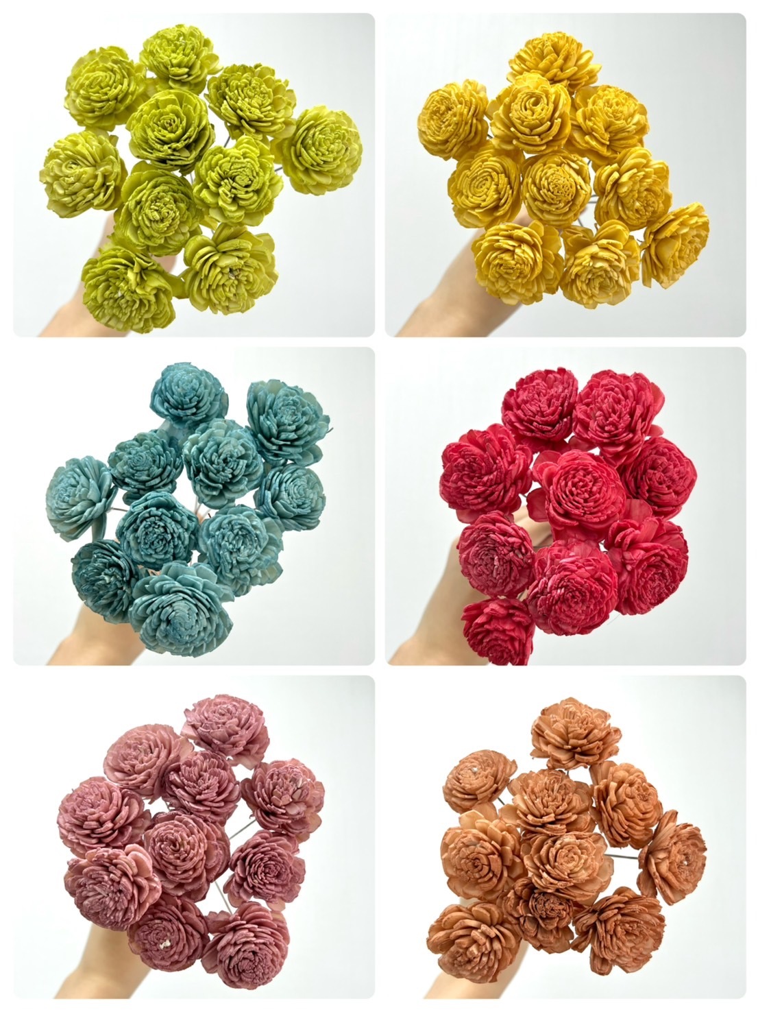 泰國索拉花 水染玫瑰4公分<十支一把>