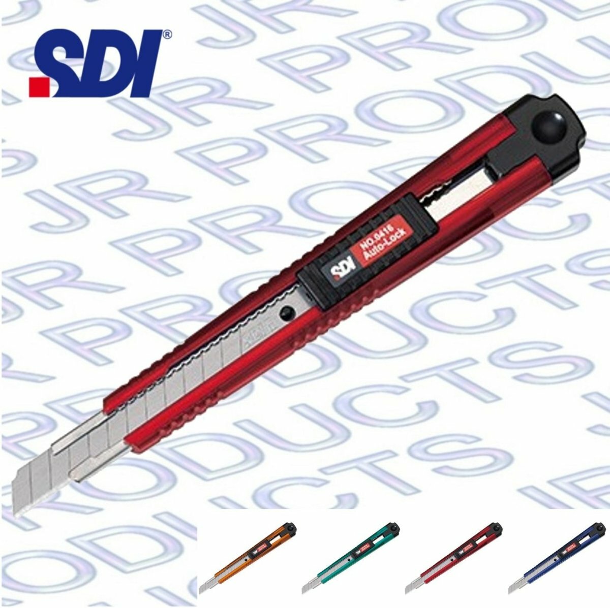 SDI - 0416A│透明小美工刀 鎅刀 - 1 把