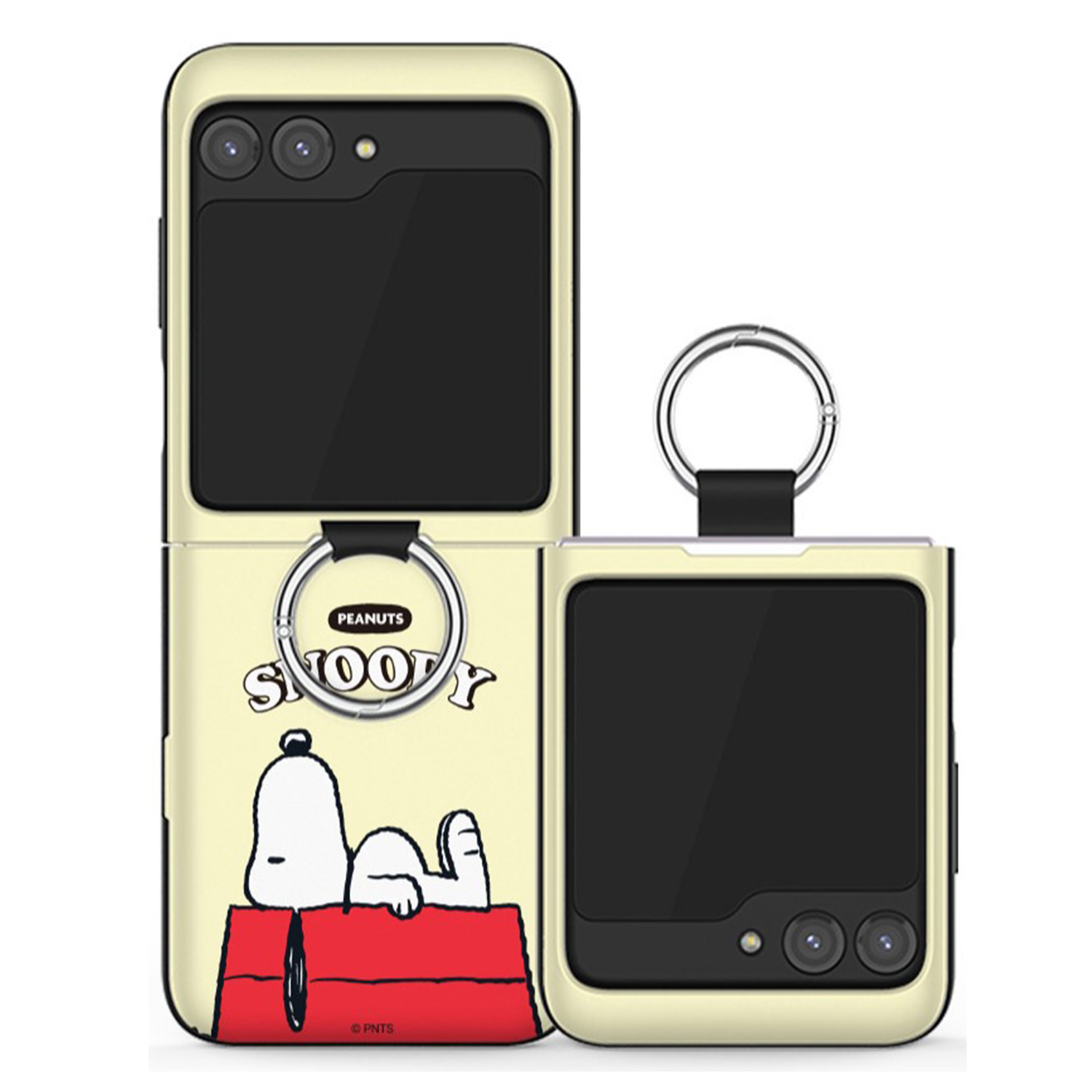 Snoopy - Door Card Case - 翻蓋卡槽手機保護殼 Samsung Flip 6 TY