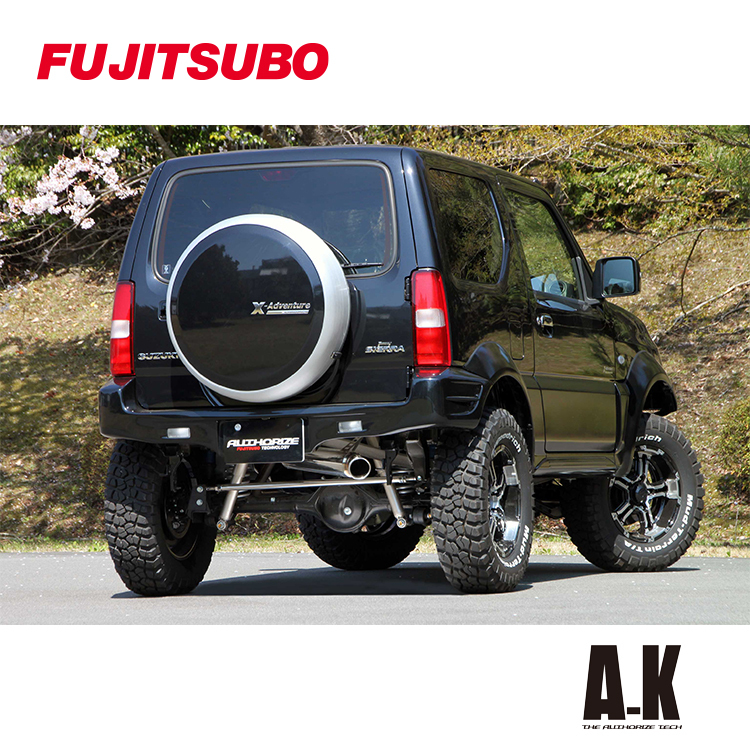 FUJITSUBO A-K 排氣管 SUZUKI JIMNY JB23W JB43W 2011-2015