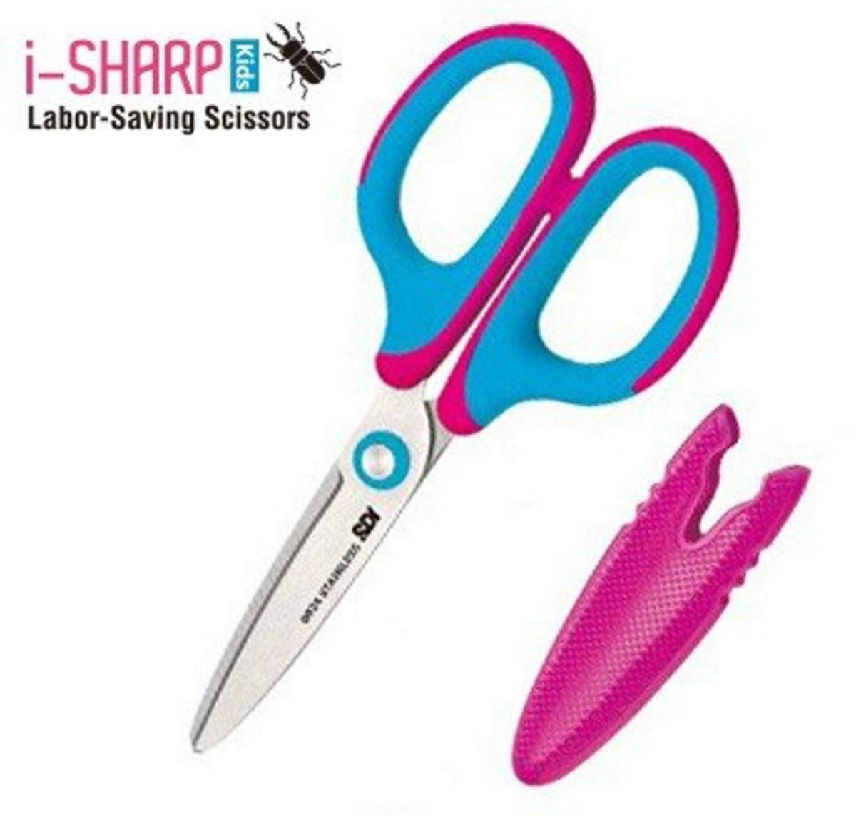 SDI - 0924C│防滑手•省力兒童剪刀 5 1/4", 135mm 鉸剪 - 1 把