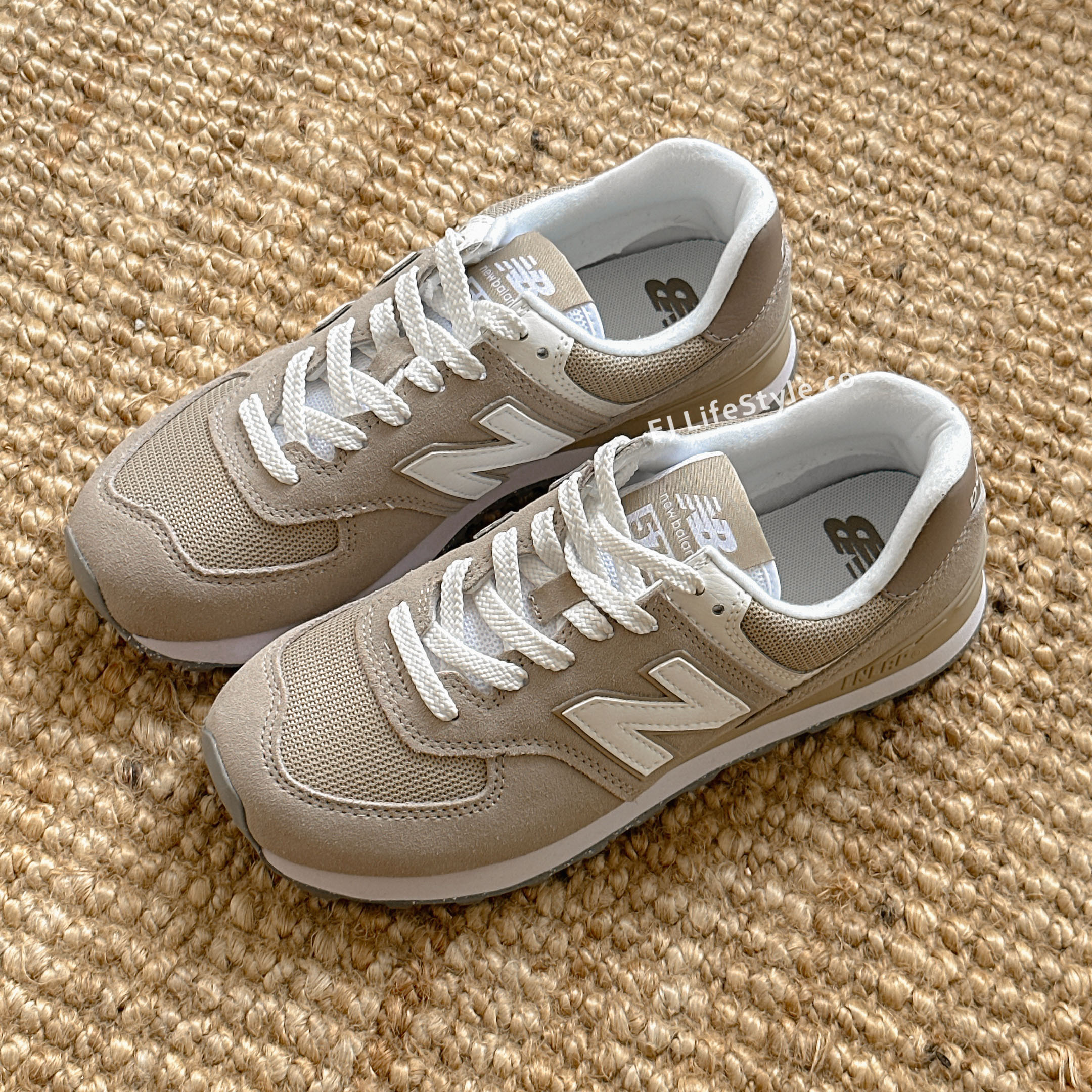 NEW BALANCE 574 NB574 燕麥灰棕 麂皮 U574ESF 男女鞋 / 調貨