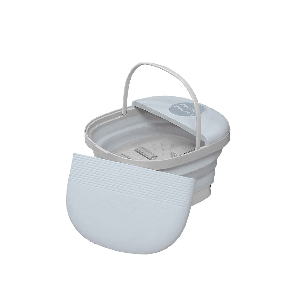 MRF健身大師 長溫型矽膠可折式按摩泡腳機