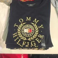 [S] TOMMY HILFIGER ICON ROUNDLE GRAPHIC TEE [FINAL SALE],NAVY, 76J4988-410 (STH730)