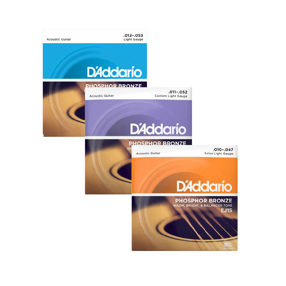 D'Addario Daddario / EJ 系列 民謠吉他弦(磷青銅) — 三峽吉他 / Bass｜YA! 玩音樂