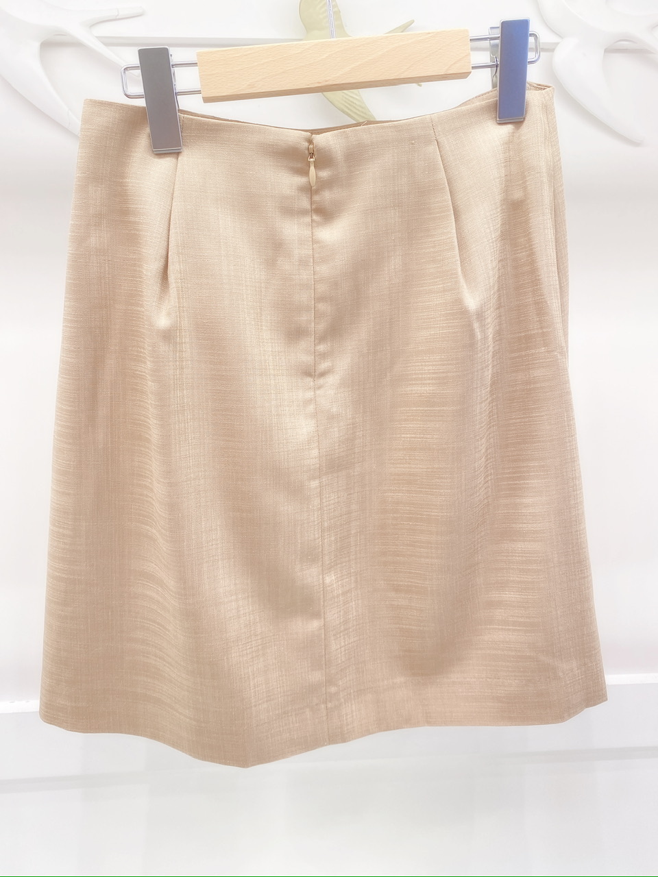 側百摺蝴蝶結裙