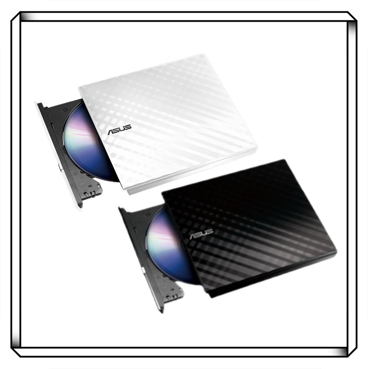 ASUS 華碩 SDRW-08D2S-U/BLK 外接燒錄器