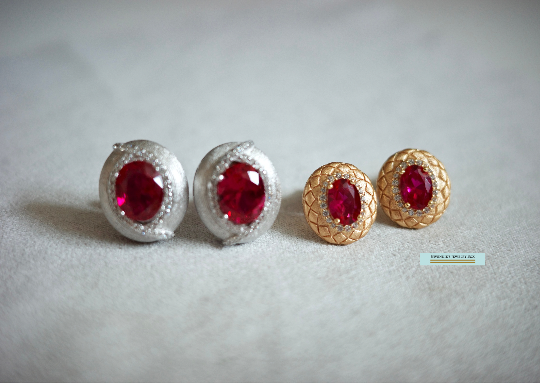 紅色系 - 【紅石菠蘿】、【幸運之眼-紅】