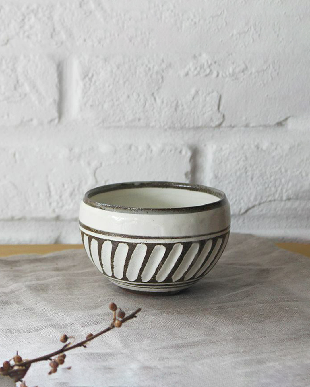 六魯 圓小鉢 扭紋｜Blut's