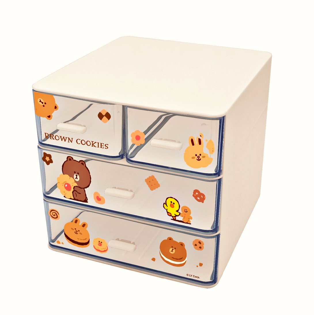 Line Friends |  抽屜 桌面收納盒