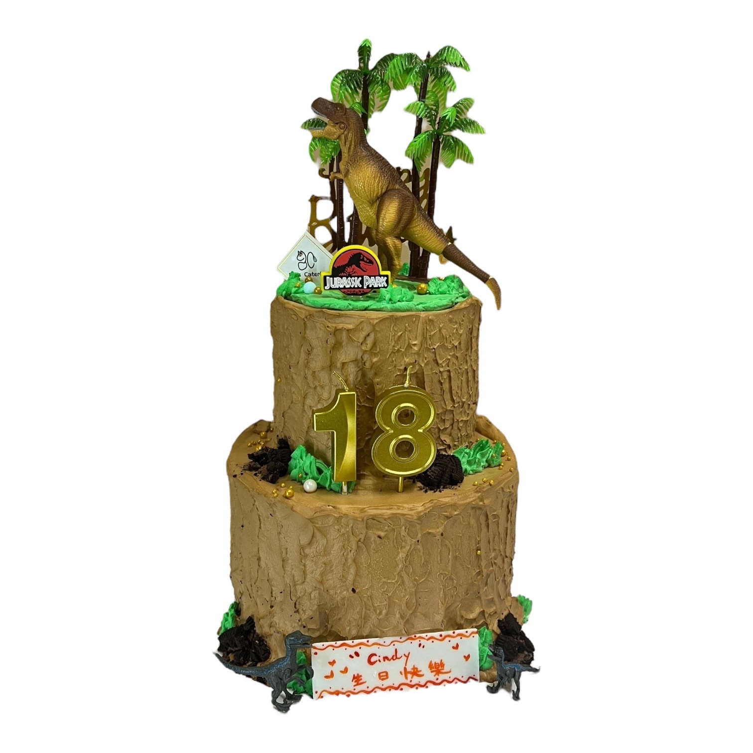 侏羅紀主題蛋糕（隨機恐龍）