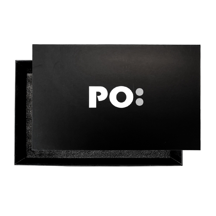 PO: 丹麥PO禮物盒-大(黑)(珍珠棉三件組-手沖壺/磨豆機/咖啡杯350ml)