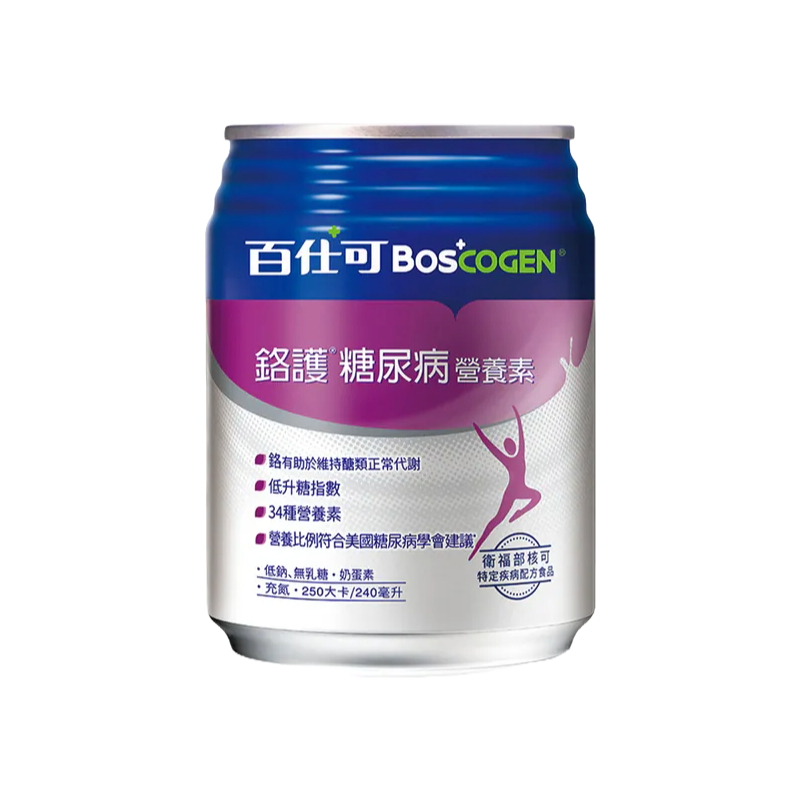 【百仕可】鉻護糖尿病特字號營養素 240ml/罐 24罐/箱