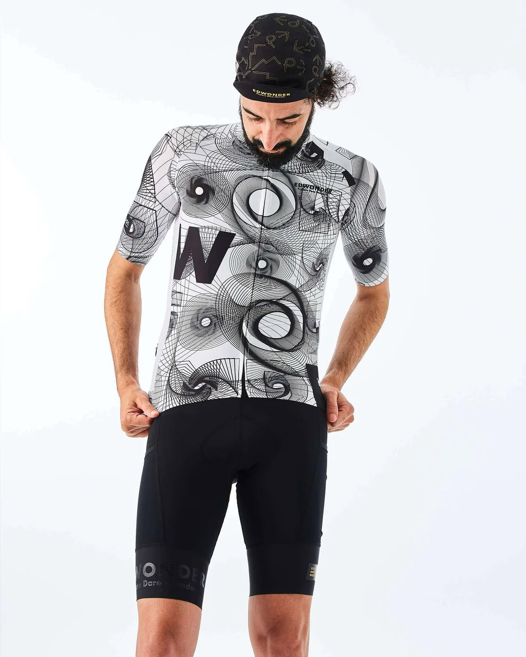 EdWonder Wonderfool Infinite Jersey Black & White