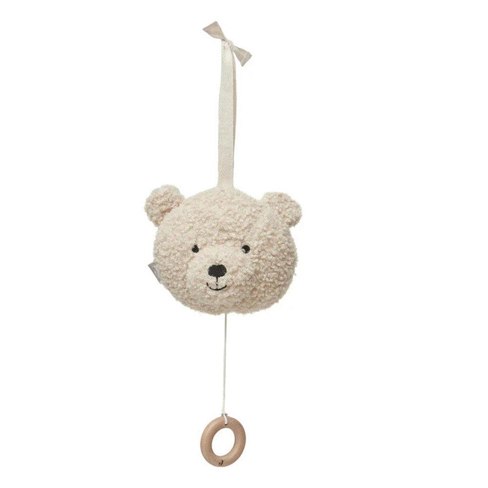荷蘭Jollein 泰迪熊音樂鈴-Naturel