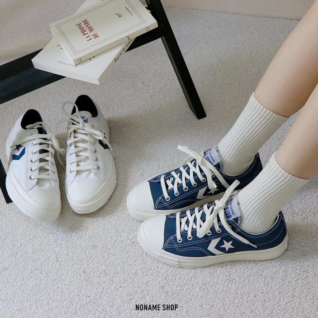 CONVERSE STAR PLAYER 76 OX 復古 板鞋 兩色 (男/女同款)