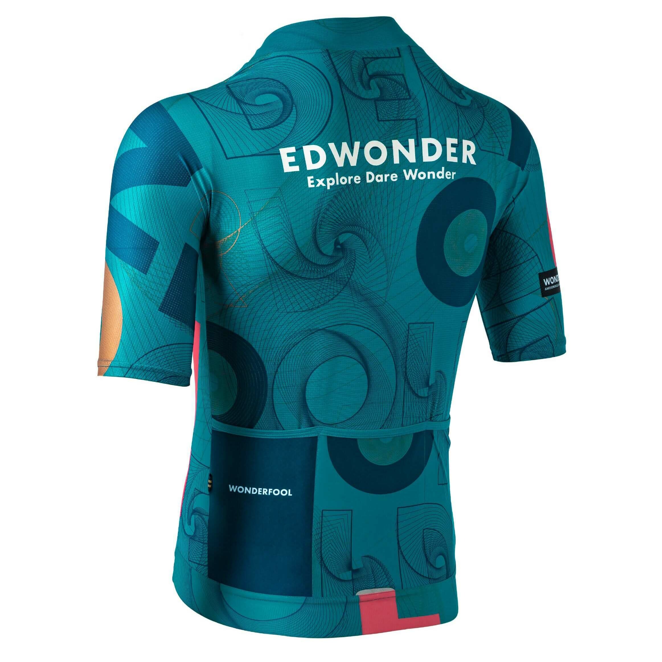 EdWonder Wonderfool Infinite 系列騎行服 藍綠色