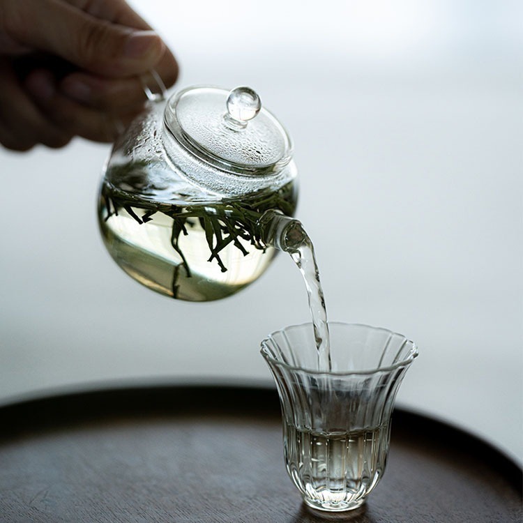 玻璃頂珠迷你壺